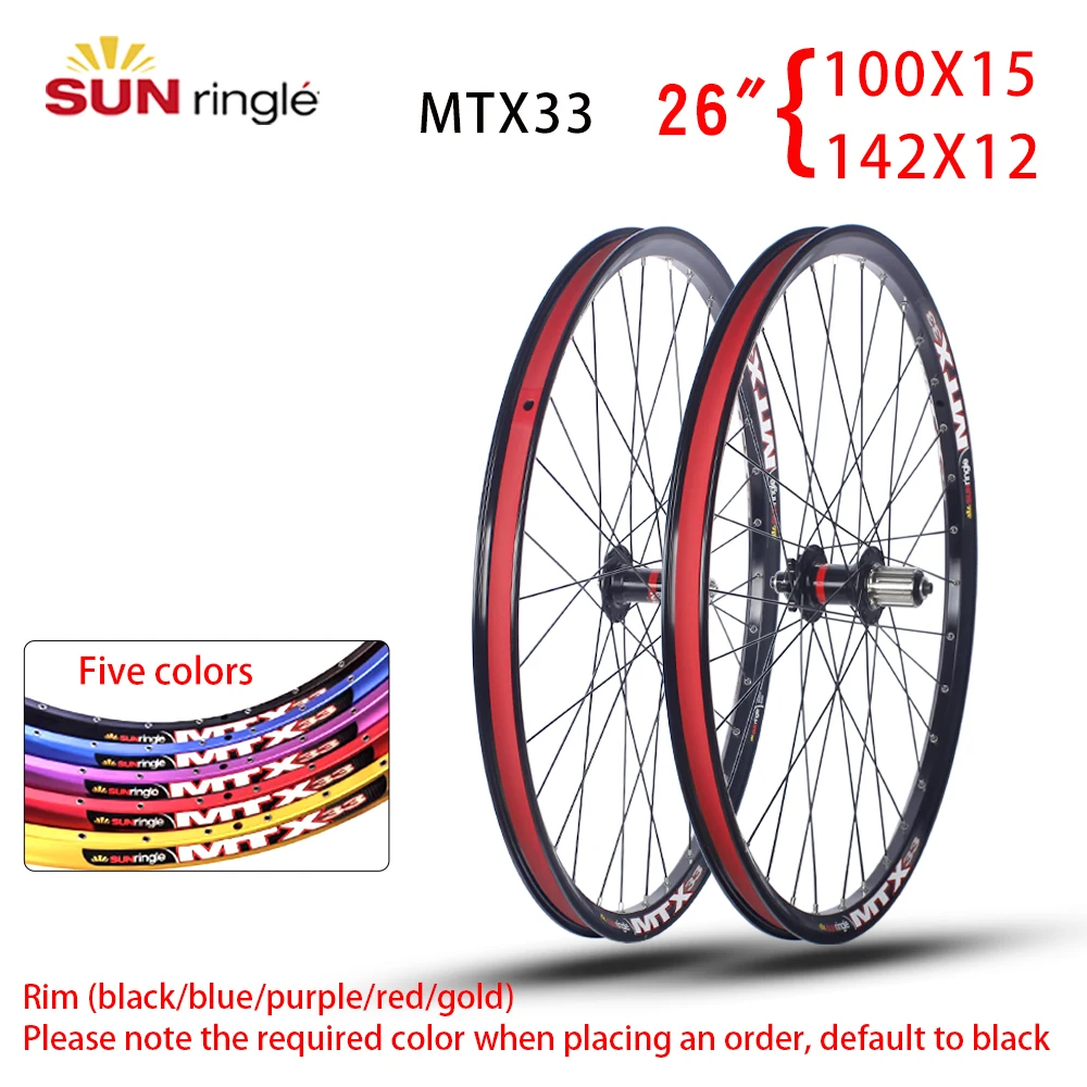 MTX33 26/27.5/29er Mountain Bike Wheel Set Alloy Disc Brake