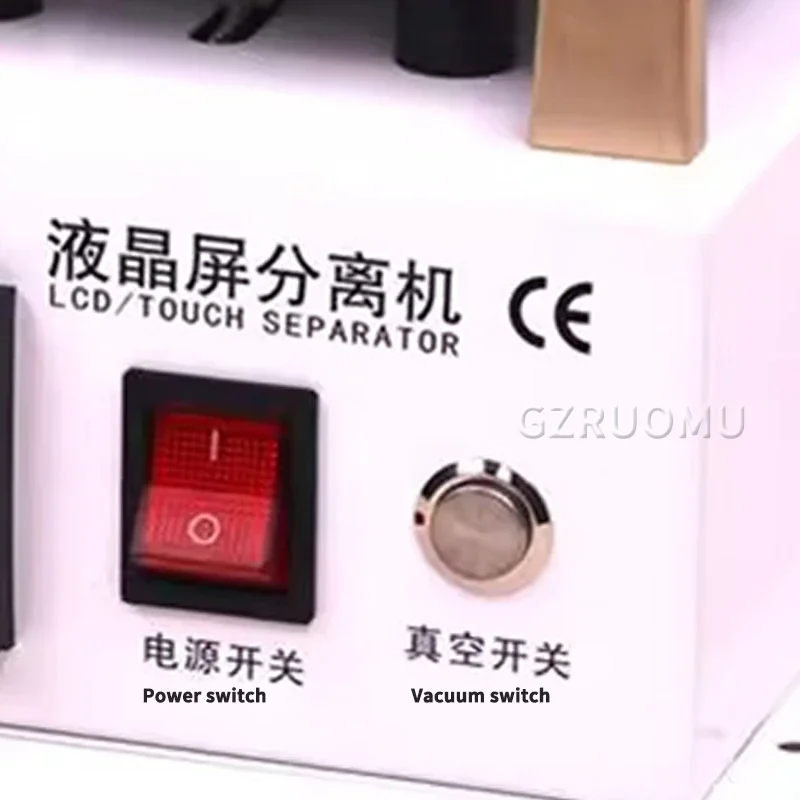 7 Inch Screen Separator Machine - Refurbish Build-in Pump Vacuum LCD Separator, Cellphone Repair Tool for Phones