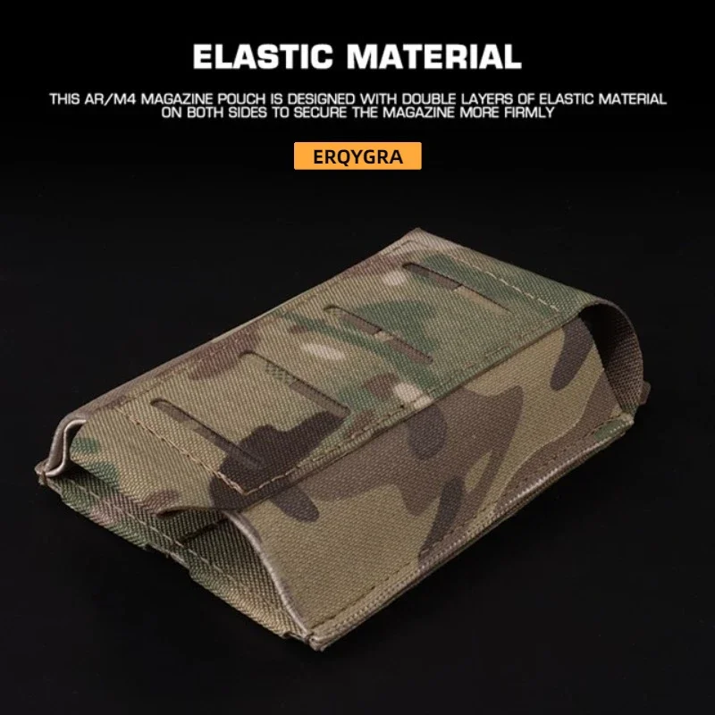 ERQYGRA Tactical ARC V2 Rifle Mag Pouch Molle System Shooting Paintball Accessories Waist Bag Holster Hunting Outdoor Equipment