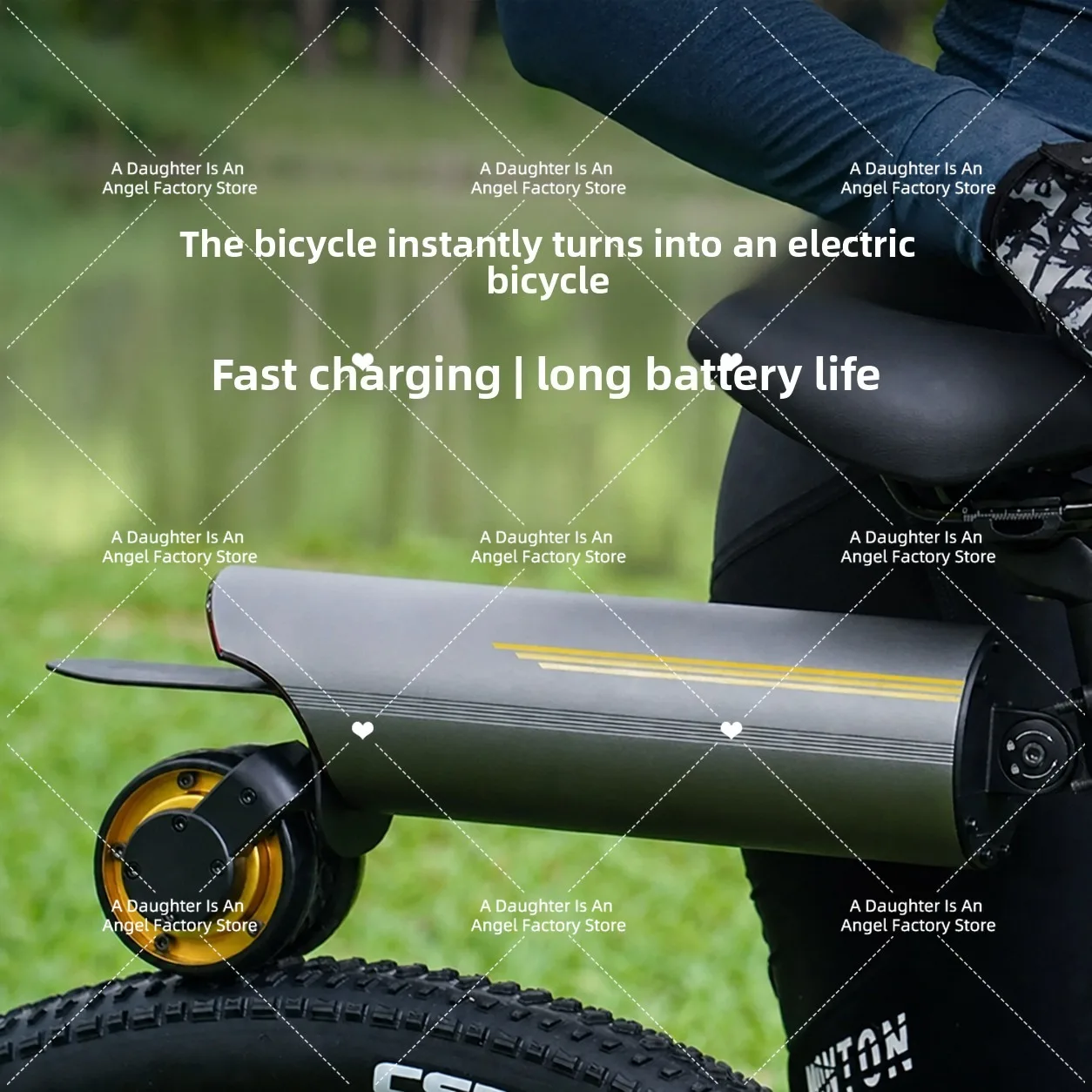 Bike Electric Motor Kit, Conversion System for Power Assist Cycling