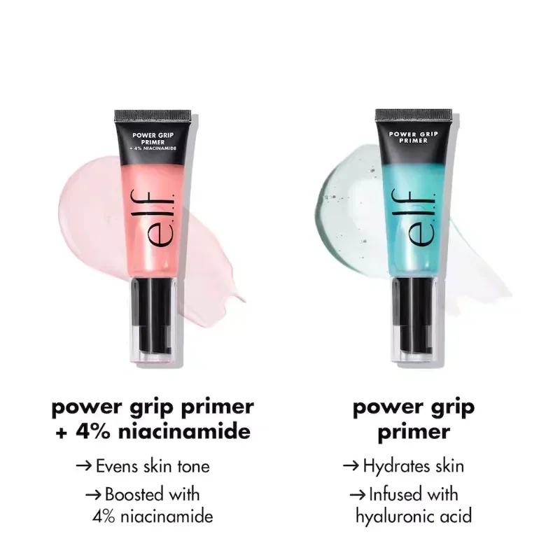 Elf Makeup Primer Gel Verhelderend Hyaluronzuur Hydraterend Hydraterend Langdurig Slijtage Gezicht Fleuren Contour Make-up Cosmetisch