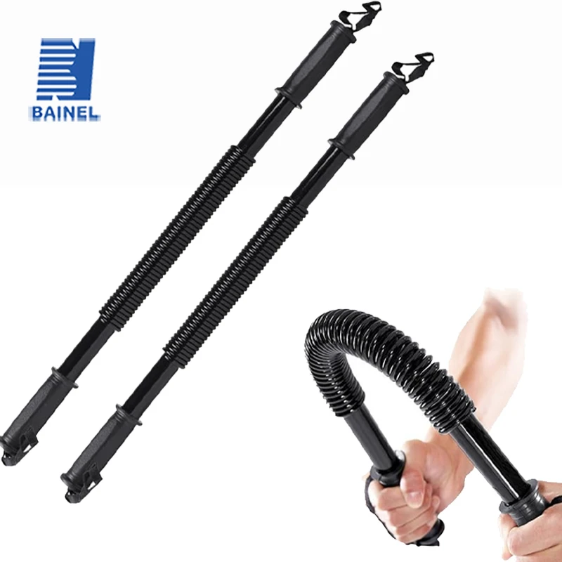 20-60kg Spring Arm Force Hand Clip Arm Force Impactor Fitness Equipment Gym Arm Force Exercise Expander Forearm Strength