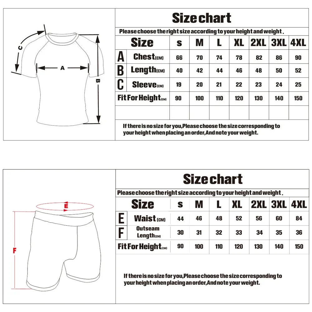 11th Pop Anime Shorts pour enfants Surf vêtements BJJ MMA garçons éruption garde Shorts plongée serré maillots de bain été plage Floatsuit filles