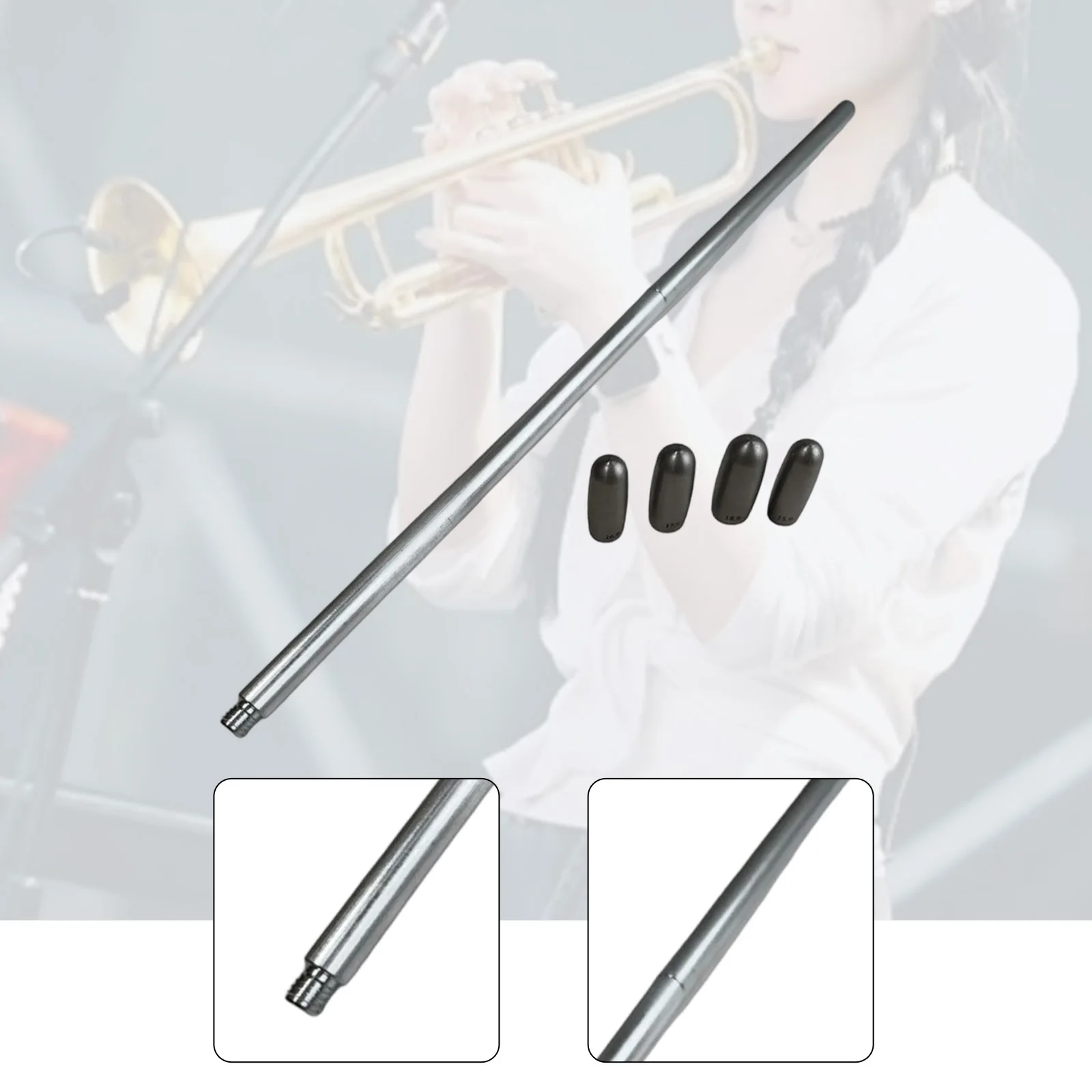 

【Hot】Dent Repair Tool Tube Stainless Steel Main Tube Dent Remover For Flutes Trumpet Maintenance Tools Brass Instrument Accessor