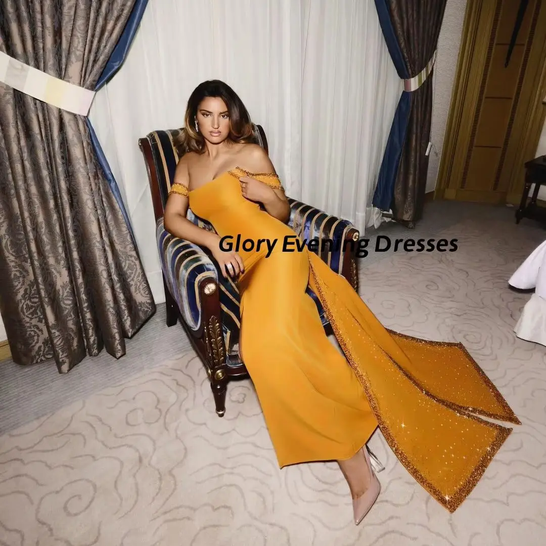 カスタマイズされた裸の肩のイブニングドレス,裸の背中のウエディングドレス,フロントスリット,ホットドリル,高貴な紫色,フォーマルな機会