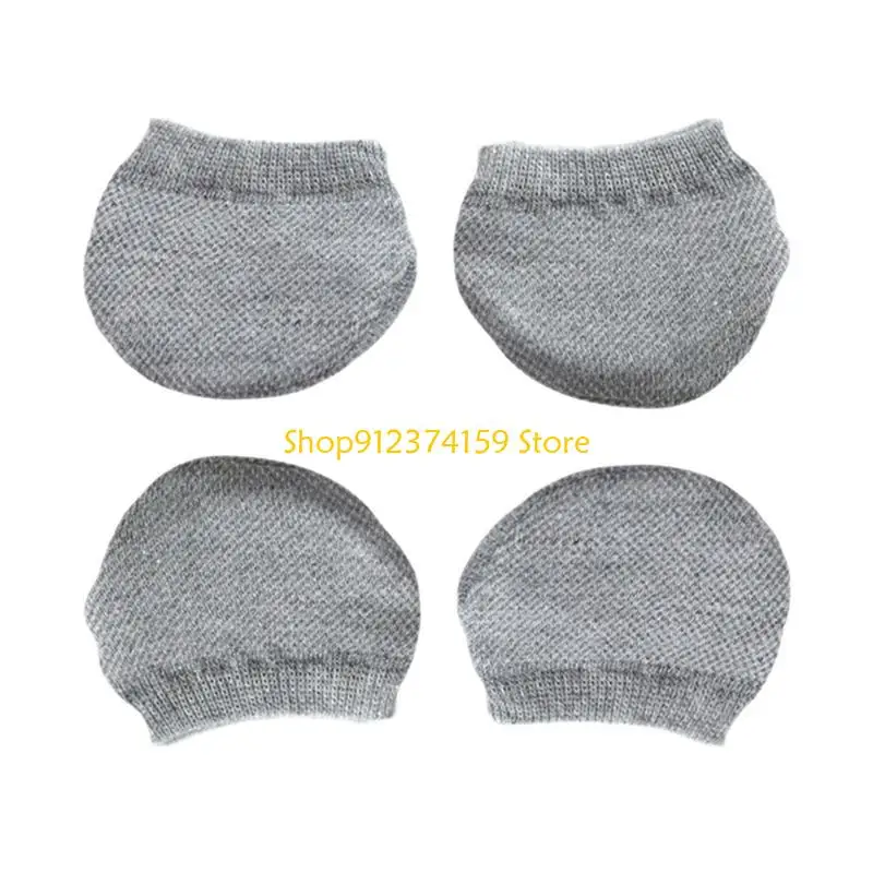 G5AE 4Pcs Practical Suitcase Wheel Cover Easy Install Luggage Wheel Protector For Frequent Flyers And Family Trips