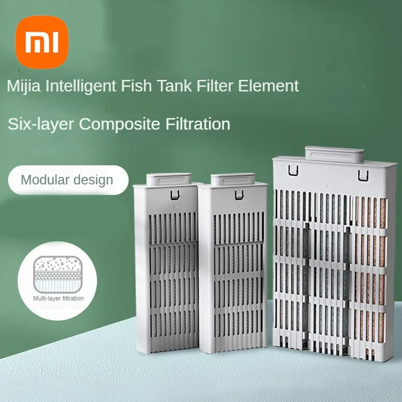 Xiaomi Mijia Fish Tank Filter Cartridge Set Six Layer Module Design Detachable Physical Filtering Purification Water Quality