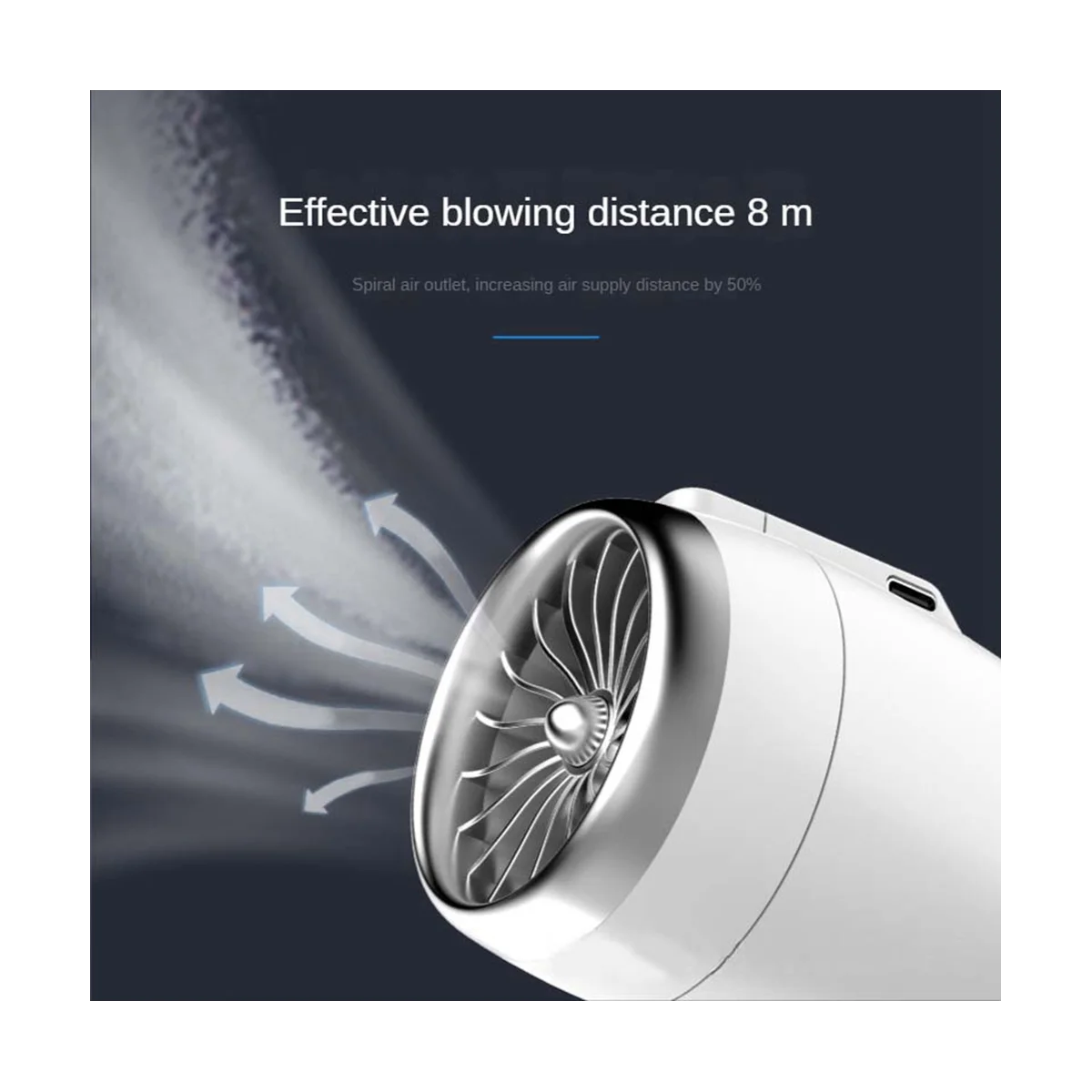 مروحة تبريد صغيرة محمولة بمنفذ USB مع حامل ثلاثي القوائم ومروحة كهربائية لمقود الدراجة في الهواء الطلق للتخييم وركوب الدراجات والسفر أ