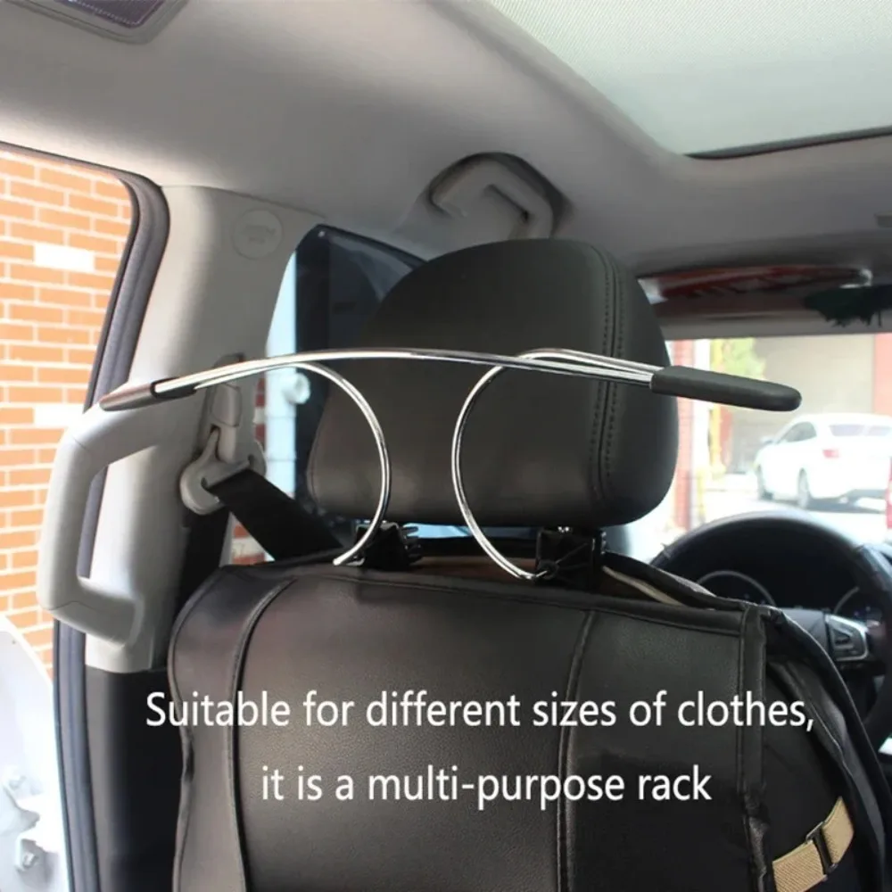 1 peça Cabide de Metal Universal para Encosto de Carro |   Para Jaquetas, Trajes e Camisas |   Suporte para Casacos de Veículo