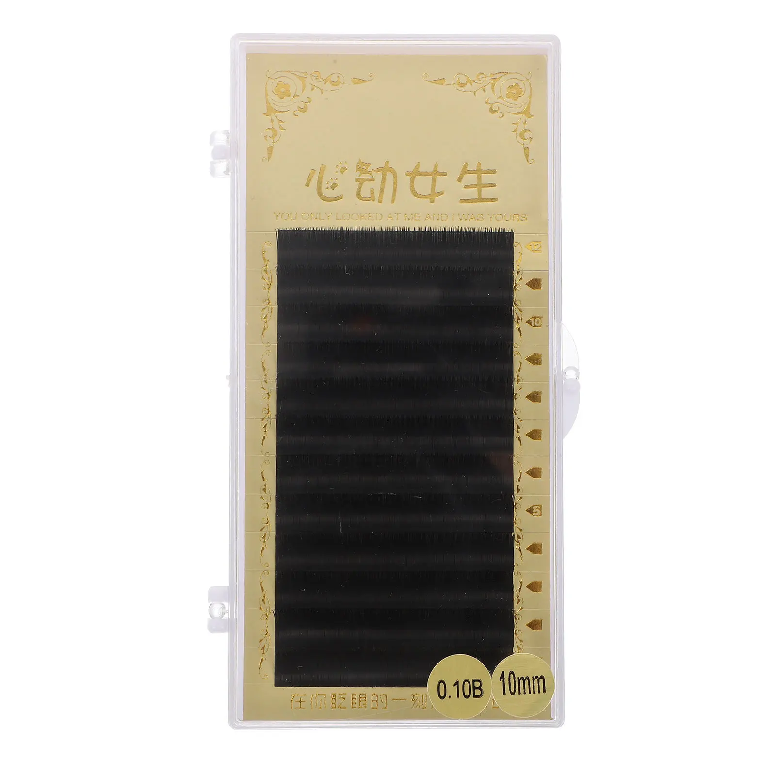 1 caja de pestañas postizas gruesas y densas para mujer, extensión de pestañas postizas para realzar la vista, adecuadas para fotografías de boda