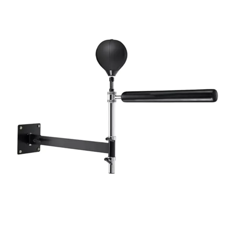 

Wall Mounted Boxing Spinning Bar Flexible Rotating Design With Punching Ball For Reflex And Speed Training