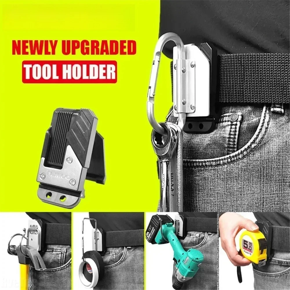 أداة مشبك شماعات 2025 حامل جديد ل شريط القياس شريط الحفر الكهربائية المفتاح الكهربائي أدوات المطرقة جودة عالية #2