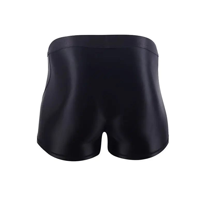 سراويل Apro الصيفية اللامعة للرجال، سراويل الجري، ملابس داخلية مقاس كبير، قيعان نوم للياقة البدنية #6