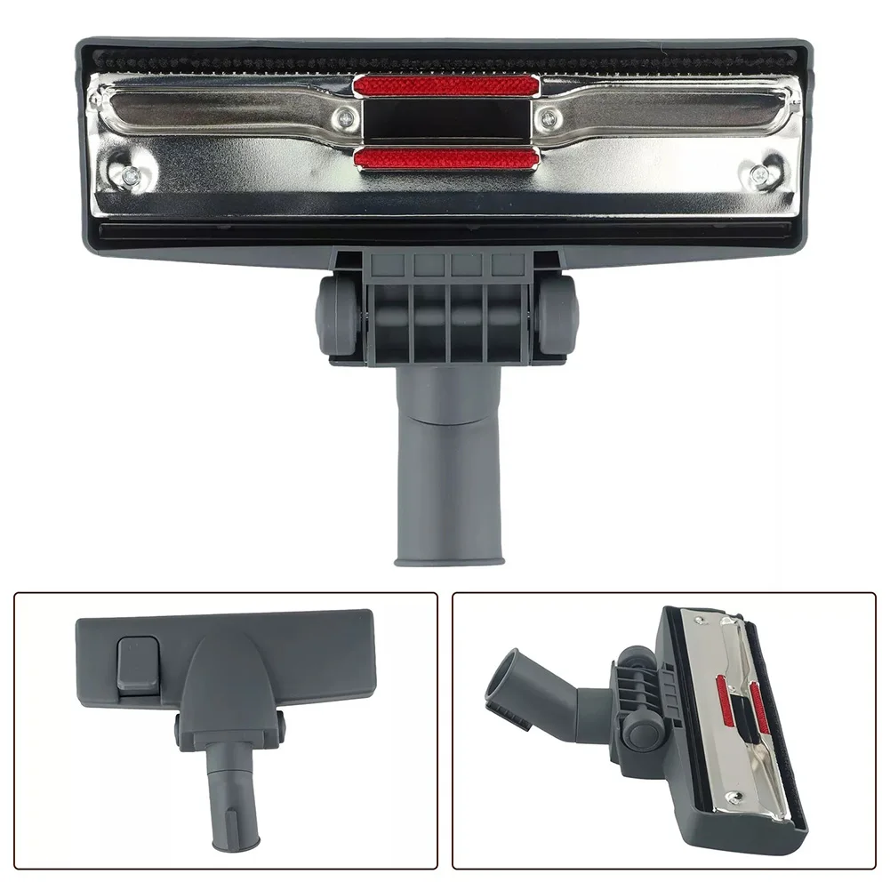 For Media Vacuum Cleaner Accessories ABS Floor Brush Suction Head 32m/35mm Vacuum Cleaner Cleaning Brush Tool Black