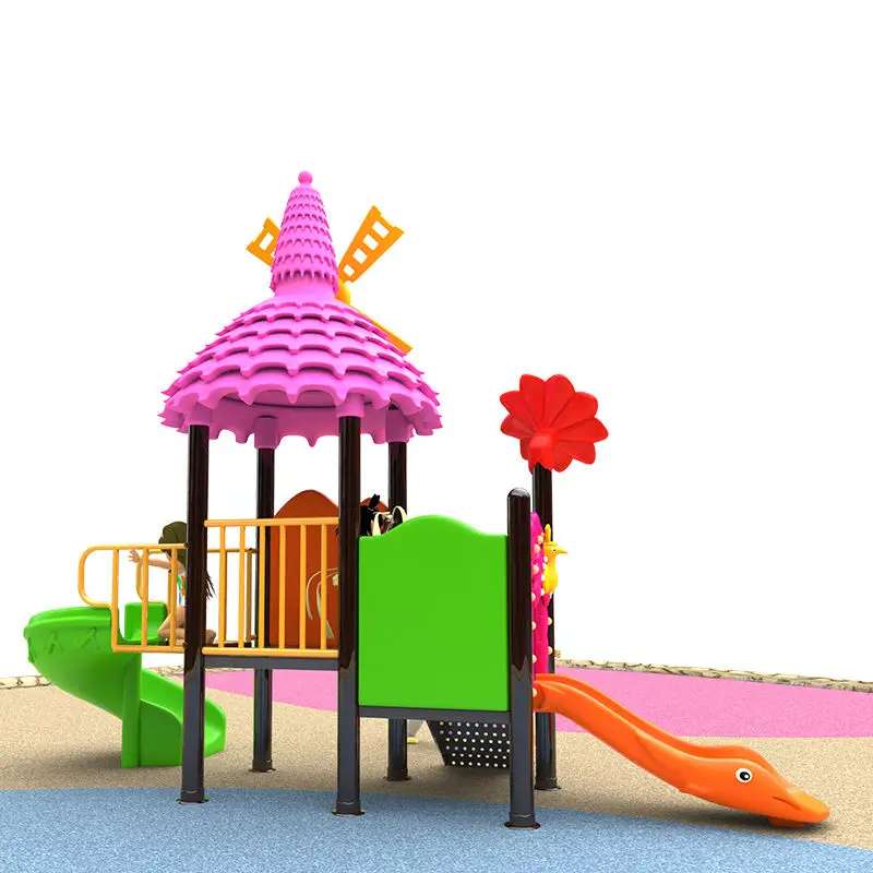 High quality fun toys children's playground equipment outdoor combination slide