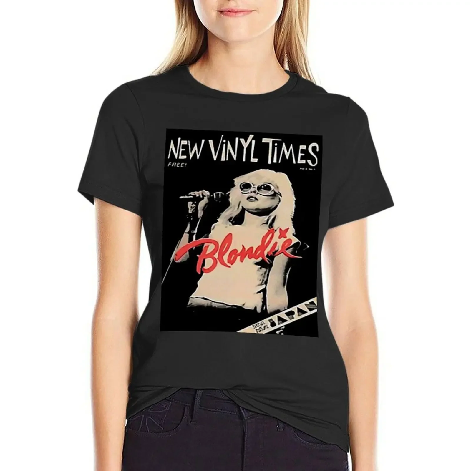 

Womens Rock T-Shirt summer top heavyweights lady clothes white t shirts for Women