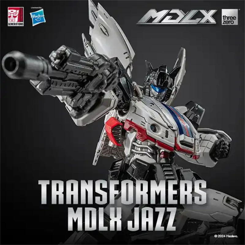 【Pre-Sale】Threezero 3A Transformers MDLX Jazz Model Kit Toys Transformation Action Figure