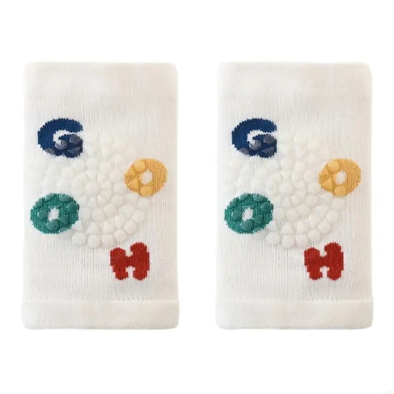 

54DF AntiSlip Baby Knee Pad Elastic Cotton Crawling Knee Pads Toddler Knee Protectors