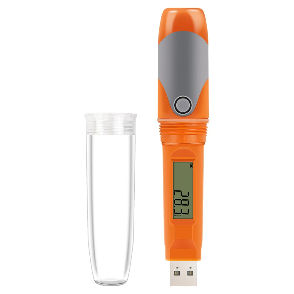 Elitech RC-51H Temperature Data Recorder Refrigeration Cold Chain Temperature and Humidity Recorder Can Export PDF and Repeat