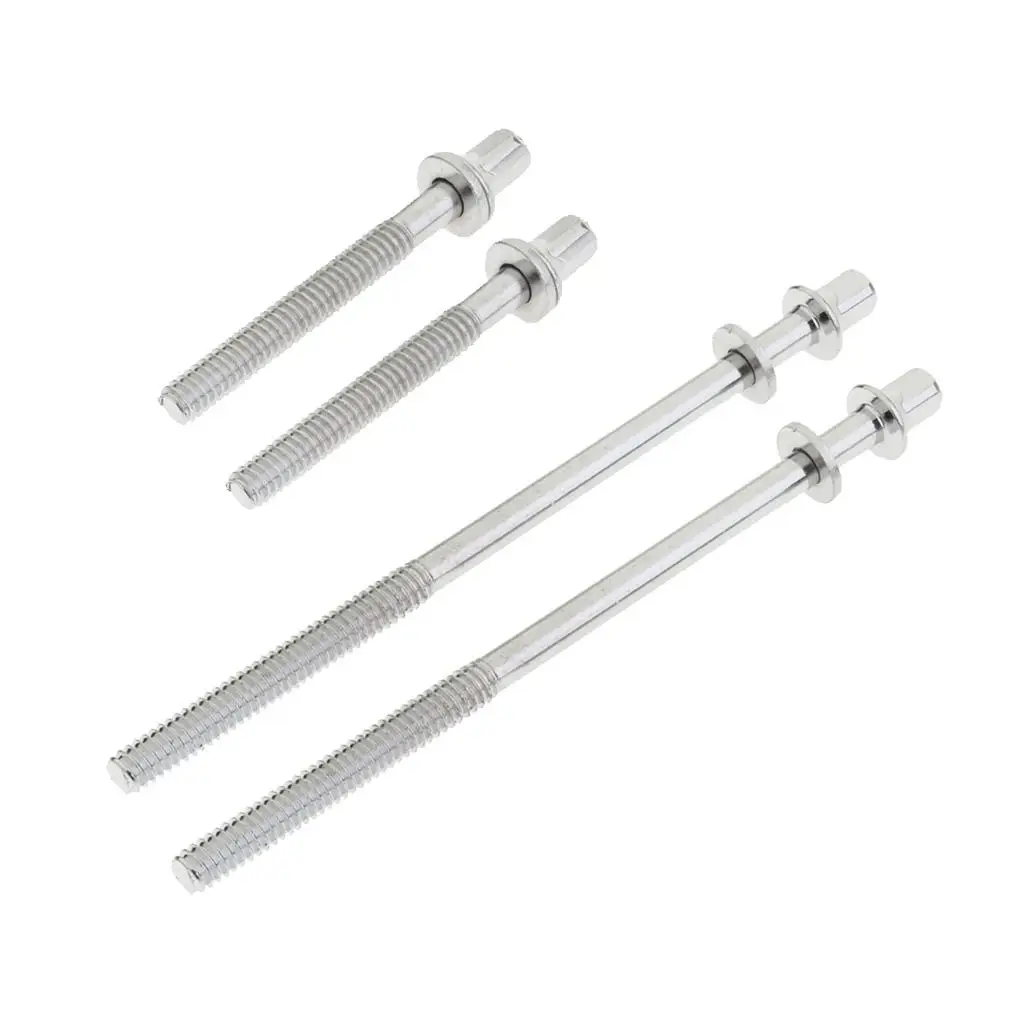 2 Pcs Drum Tension Rods With Drum Screws for Drummer Percussionist