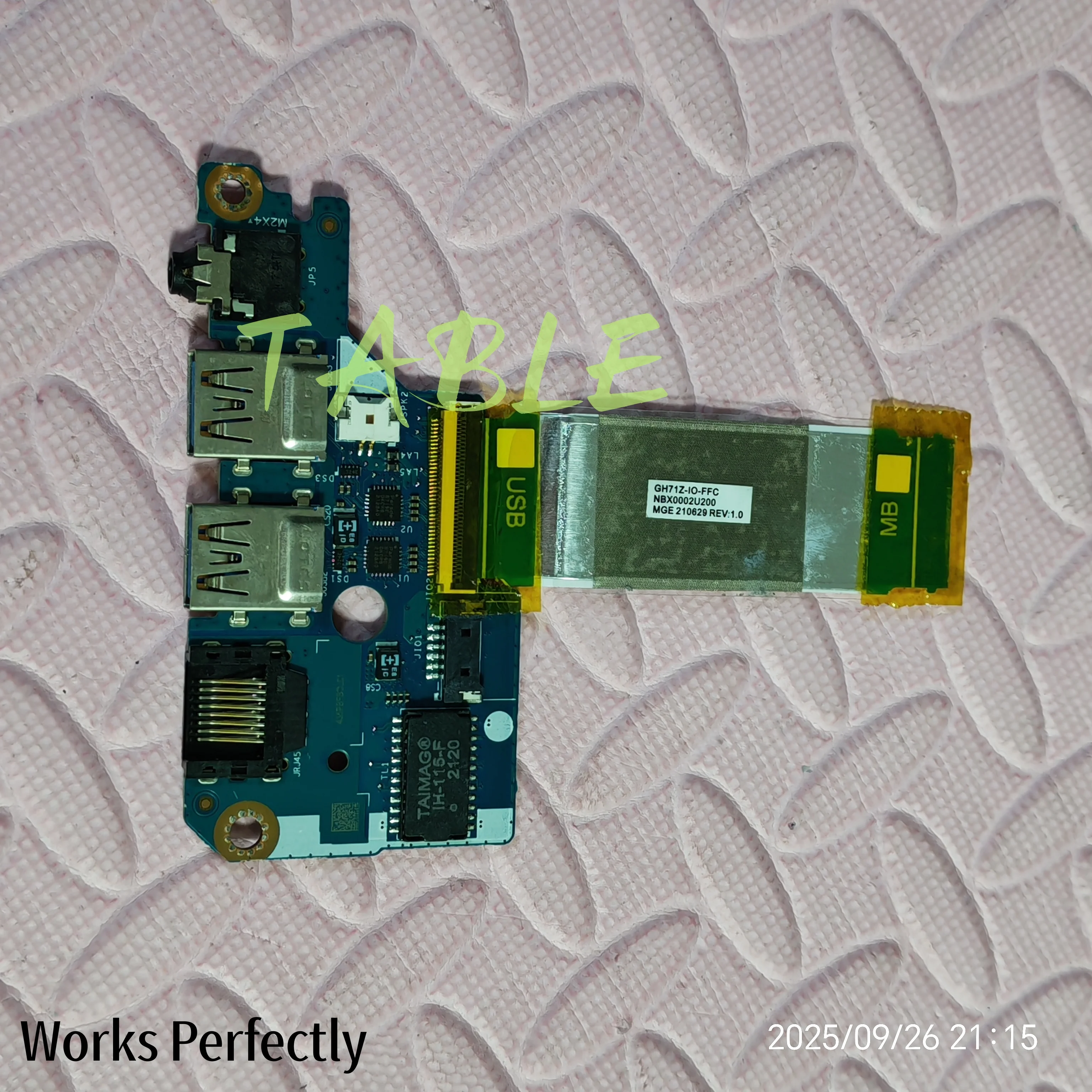 For Acer NitroAN515-55-53AG audio USB Board LS-L031P LS-J891P LS-K851P