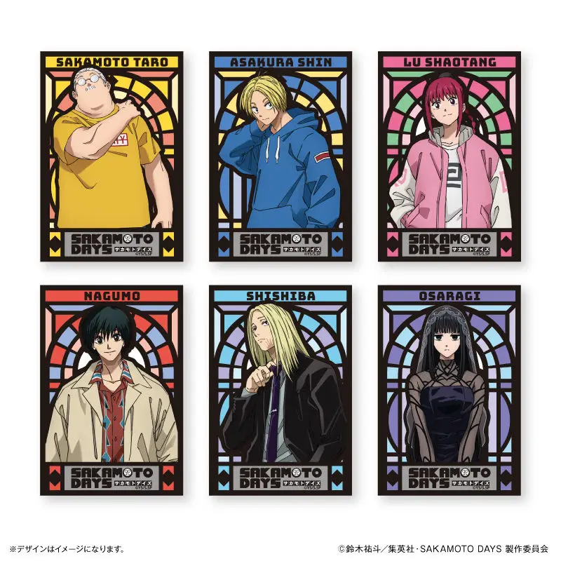 

Товары для японской культуры Сакамото Ежедневный цветной оконный стиль Акриловый кронштейн Периферийные дни