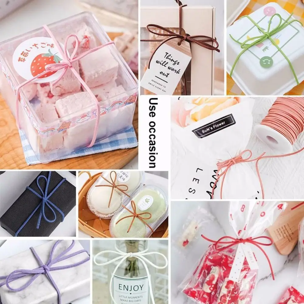 جديد 50 ياردة فو الجلد المدبوغ حبل مضفر شقة متعددة الألوان حزام الجلود حبل 3 مللي متر صنع سوار المجوهرات