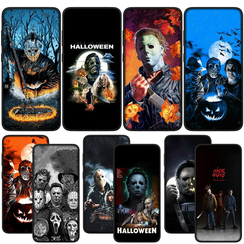 Halloween Curse Of Michael Myers Soft Phone Cover for Xiaomi Redmi Note 13 8 7 12 Pro A3 13C 12C 8A 7A 8T A3X 4G 5G Case