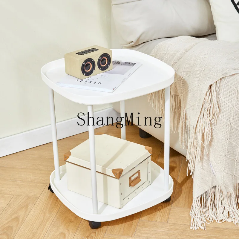 

ZYY simple bedside table simple modern small storage storage rack bedroom