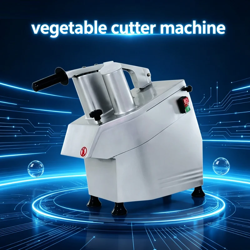 High Yield Fruit Vegetable Cutting Machine Stainless Steel Cabbage Chopper Shredder Electric Lemon Onion Slicer Machine