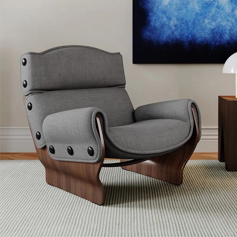 

Nordic Modern Creative Internet Celebrity Sofa Chair Model Room Reception Lazy Sofa Art Button