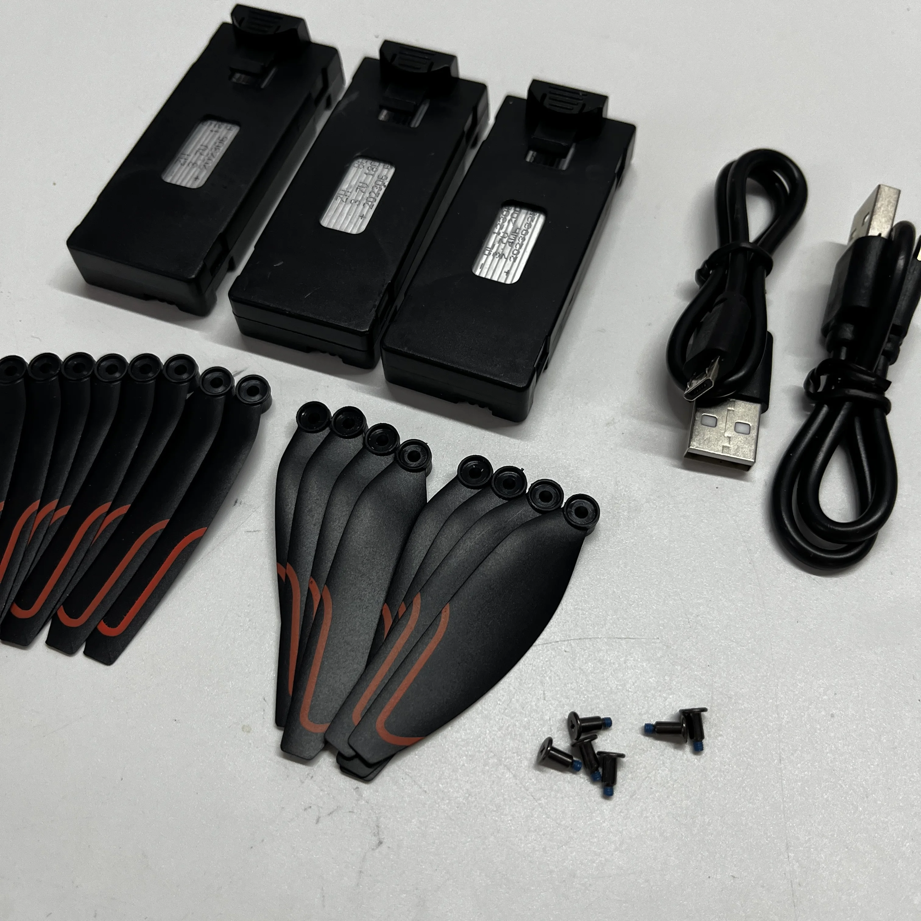 S1S RC Drone Accessories 3.7V 1800mAh Battery Replacement Blades Propeller Parts Lipo Battery