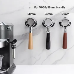 Universal Coffee Machine Handle Hanger Self-adhesive Portafilter Holder 51/54/58mm Espresso Machine Group Handle Storage Rack