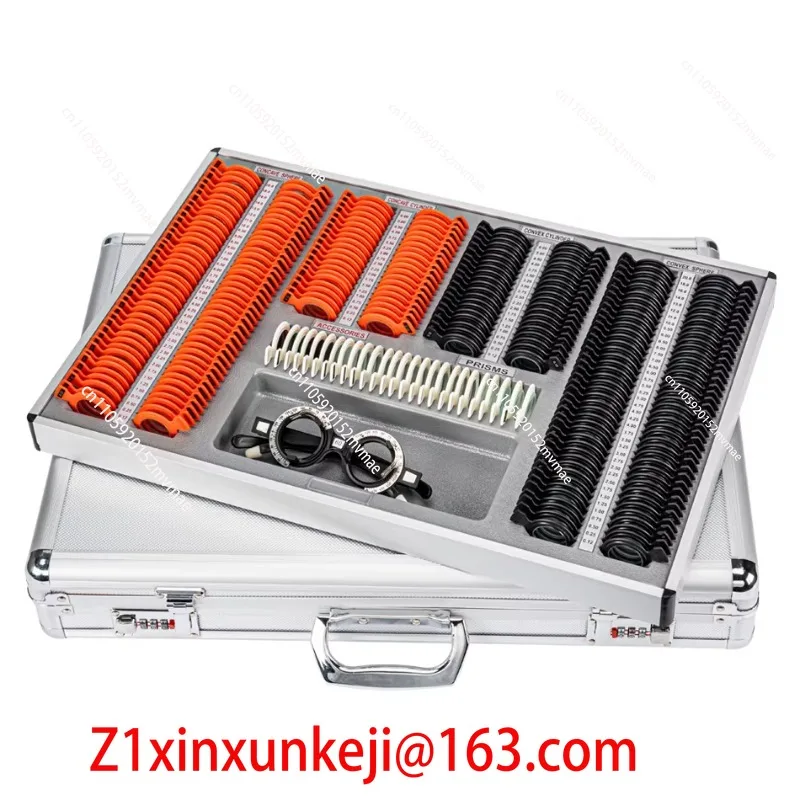 SL-266 Wholesale Optical Optometry 266 Pieces Eye Test Chamber Test Lens Set Test Lens Box