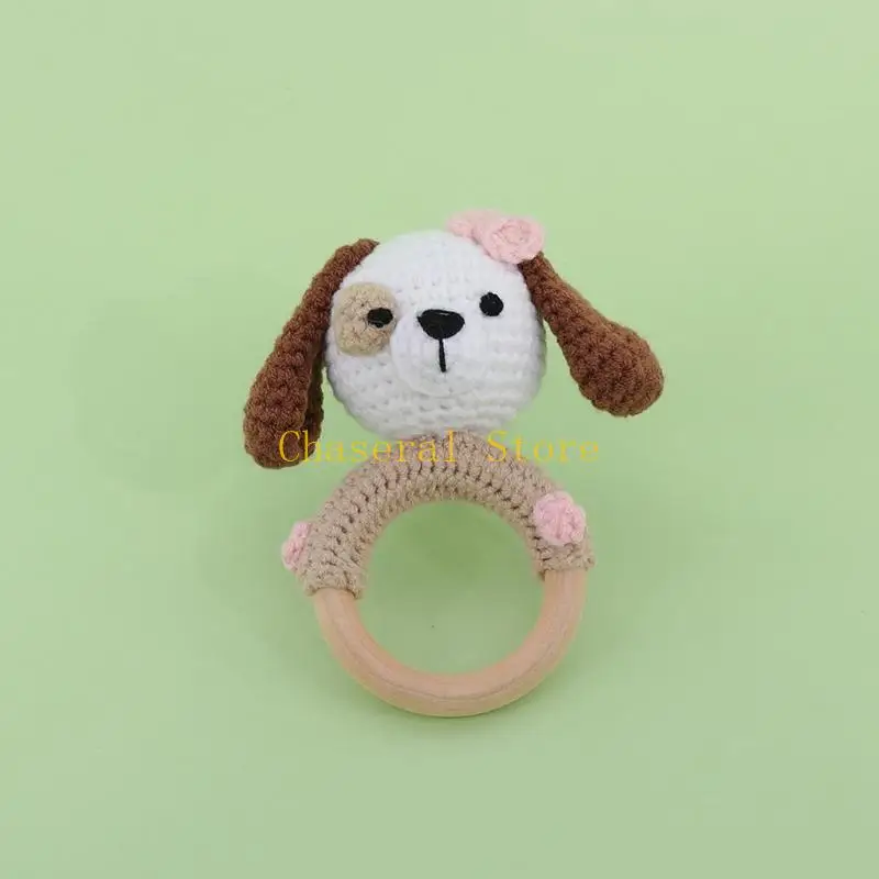 E7ce Baby Rattles crochet Đồ chơi rầm