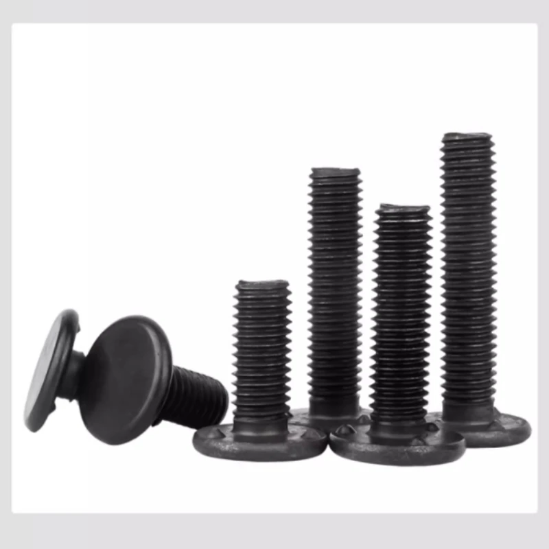M5 M6 M8 M10 مسامير لحام الصف 8.8 الكربون الصلب شقة رئيس Q198 ثلاث نقاط سيارة لحام ترصيع 10-40 مللي متر طول