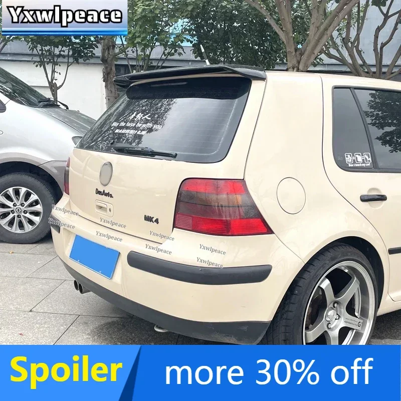 

For Volkswage Golf 4 IV MK4 1998 1999 2000 2001 2002 2003 2004 ABS Plastic Rear Roof Spoiler Trunk Wing Body Kit Accessories