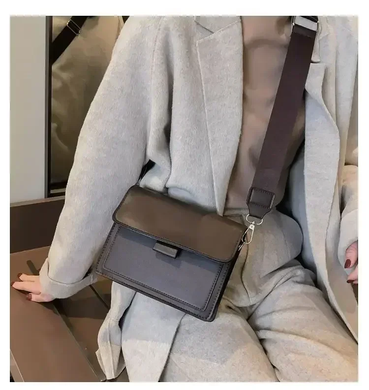 Women's PU Leather Crossbody Bag Image 1