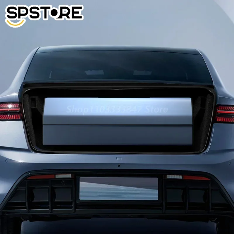 For BYD SEAL ATTO4 EV Car Trunk Storage Box Folding Storage Box Turning Fur Finishing Storage Box Car Interior Refit Accessories