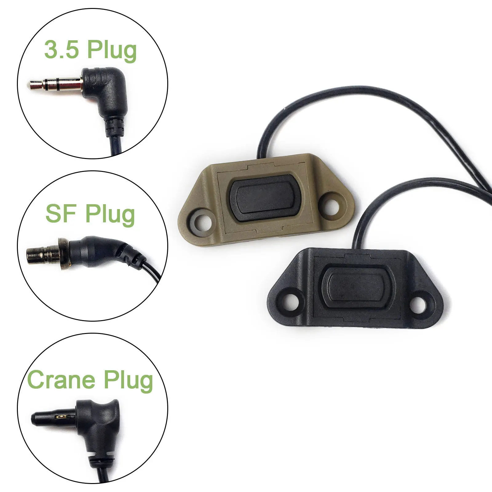 SOTAC Waffen-Taschenlampen-Druckknopfschalter für M600 M300 Waffen-Jagd-Laserlicht-Zubehör – Detail 1