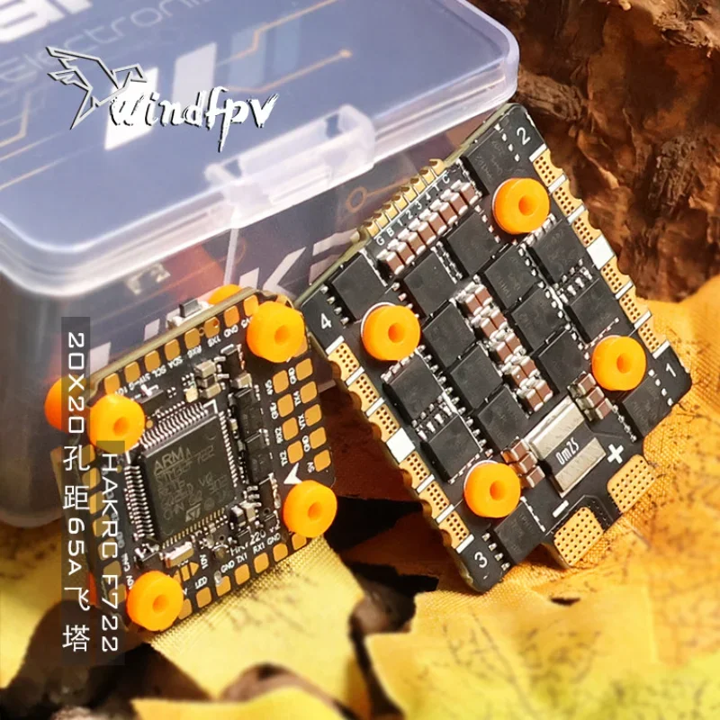VivaSHAKRC F722 Mini Flight Controller & ESC Stack 65A F7220 4-in-1 32-bit 3-6S BL32 Module Development Board