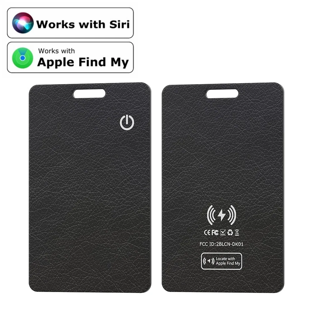 

Умная карта Airtag, умное устройство против потери, водонепроницаемая карта слежения GPS, беспроводная зарядка, интеллектуальная метка местоположения для систем iOS