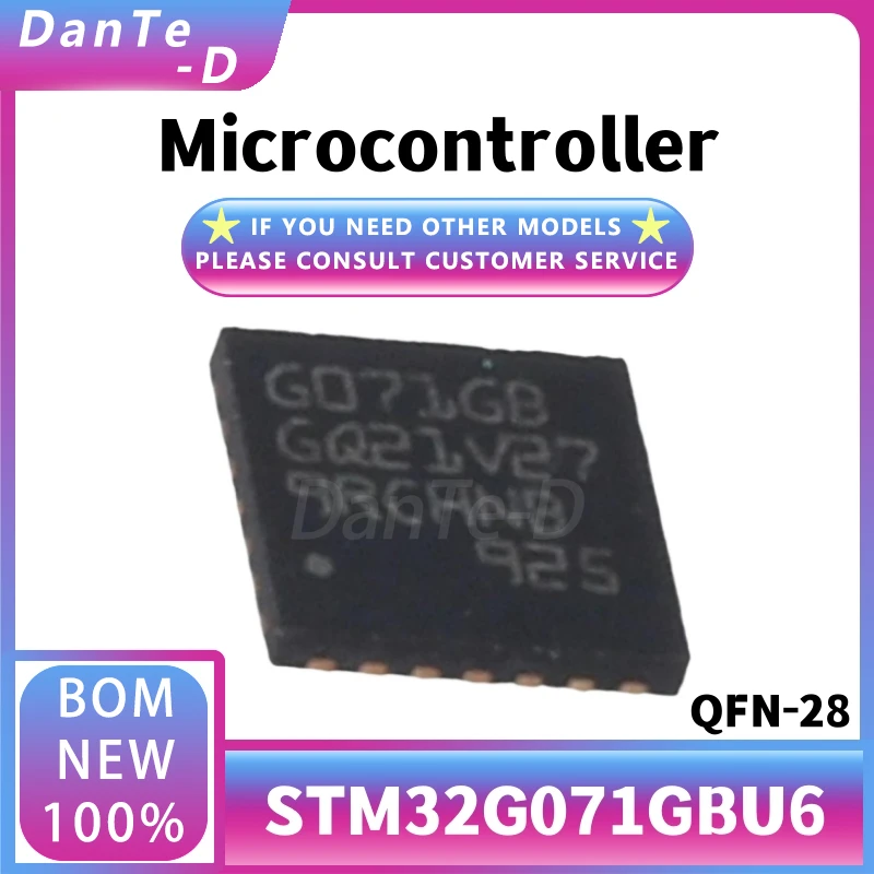 STM32G071GBU6 New Original 8/16/32 Microcontroller Chip QFN-28