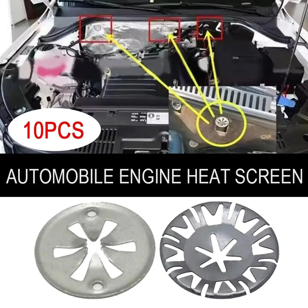 

Универсальный изоляционный коврик с теплозащитным экраном двигателя автомобиля, теплозащитная накладка для капота отсека двигателя, автомобильная термозащита
