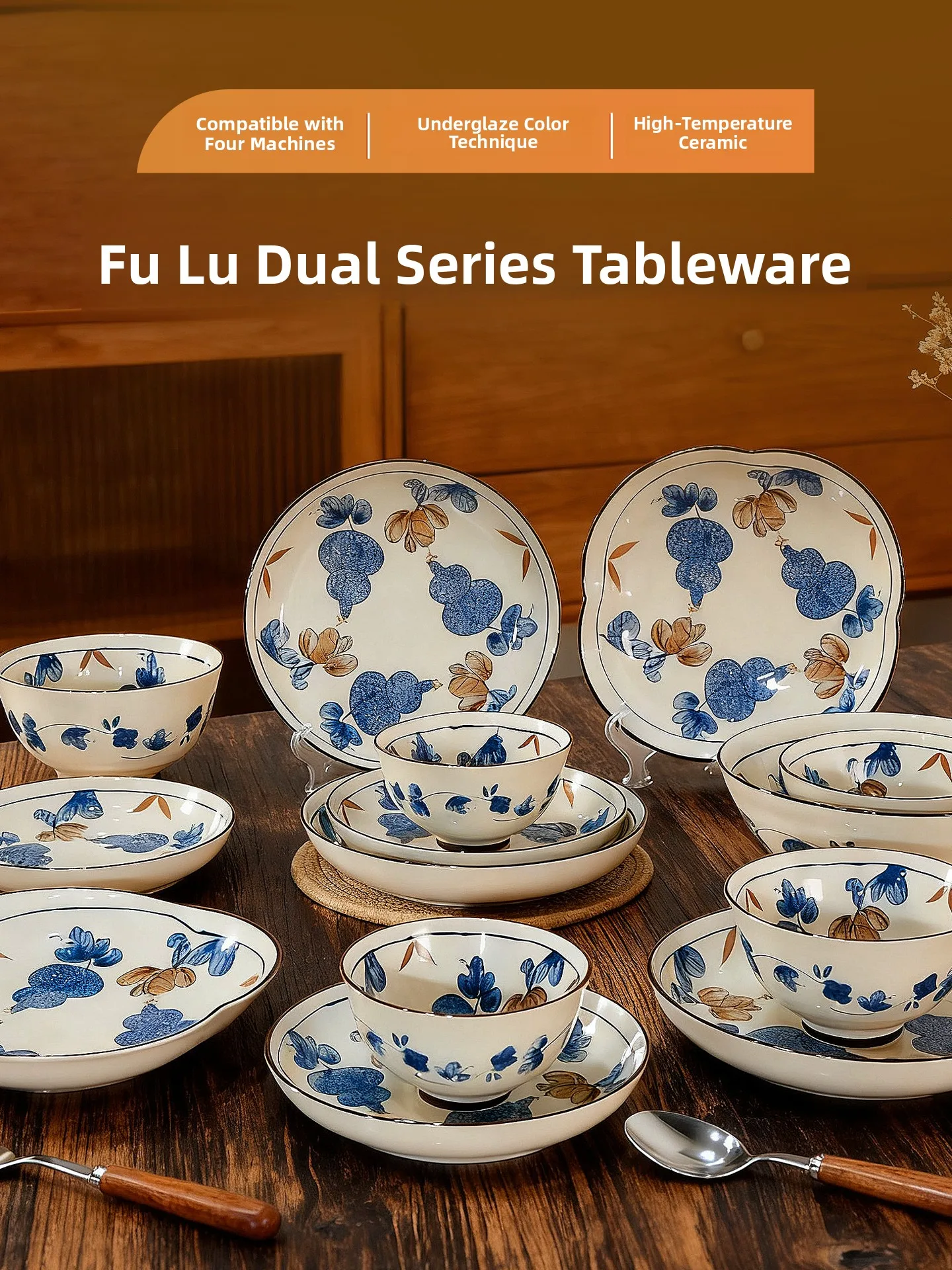 

Миска Arst Cerc с подглазурной росписью, посуда для еды, миска для риса, миска для лапши, суповая миска, для домашнего использования, Diwaer Se