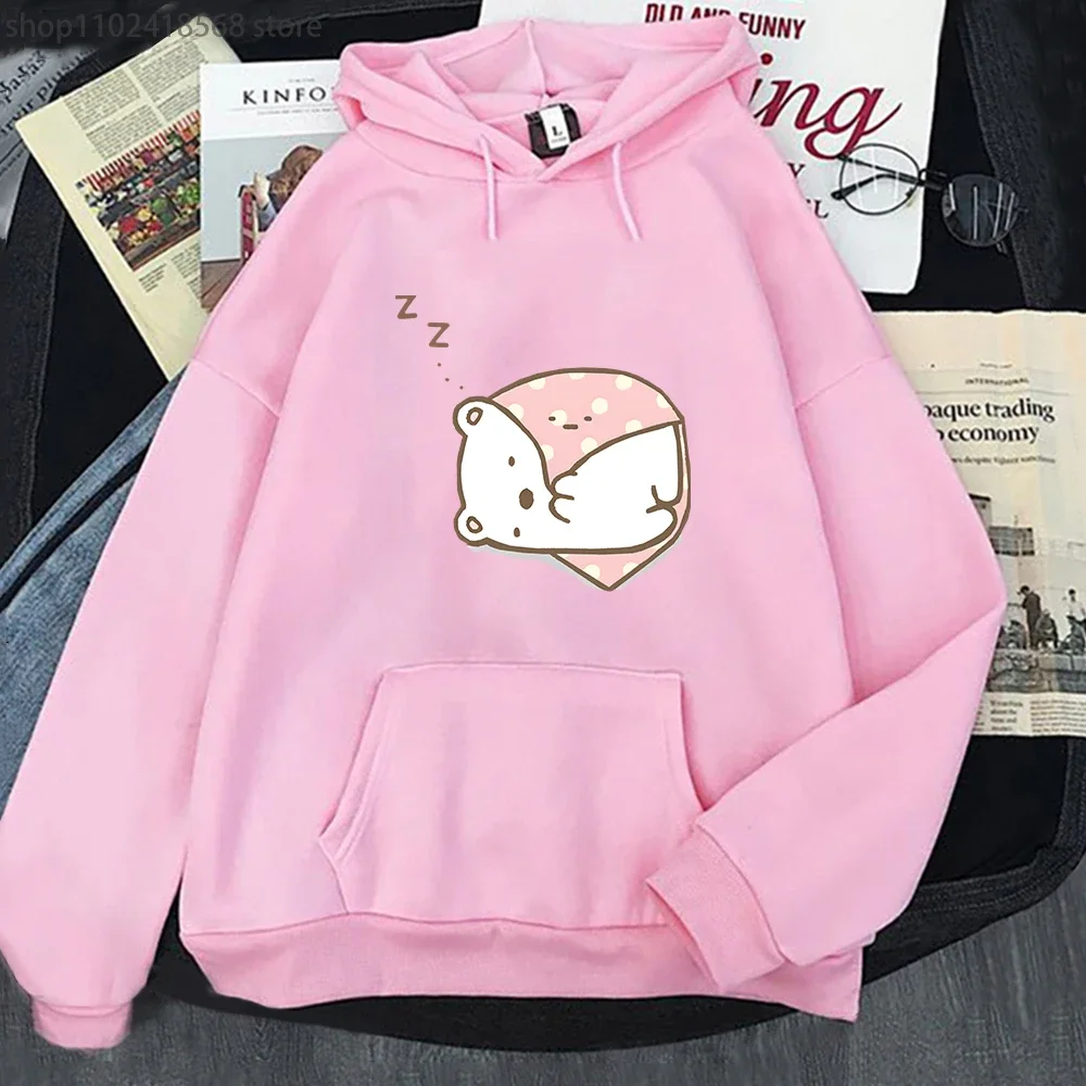 Sumikko Gurashi Sleep Kids Hoodies for Boy Cartoon Graphic Sweatshirt Y2k Clothes Kawaii Girls Clothing Winter Children Sudadera