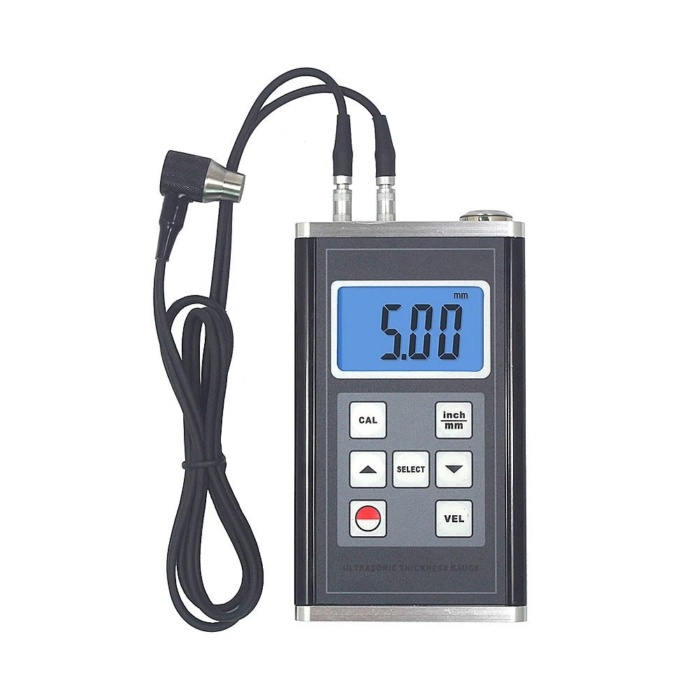 TM-8818 Ultrasonic Thickness Meter High precision 0.75~400mm metal pipeline steel plate digital thickness measuring instrument