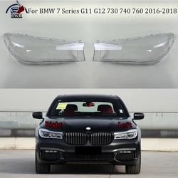 For BMW 7 Series G11 G12 730 740 760 2016 2017 2018 Car Headlight Lampshade Cover Shell Lens Automobiles Head Light Lamp Lens