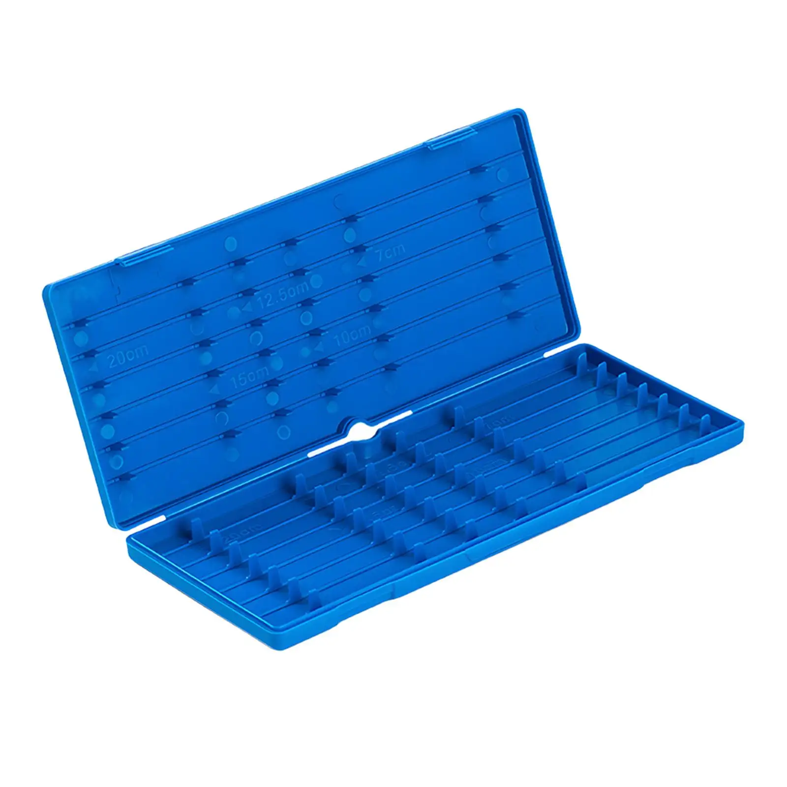 

Carp Fishing Rig Box, Waterproof, Easy to Carry Line Hook Storage Case, Double Sided Tackle Box