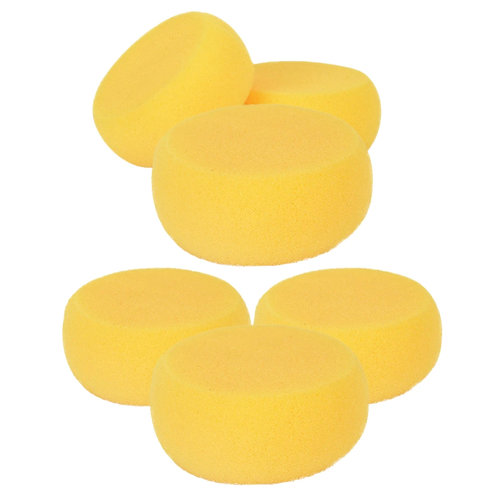 

6 Pcs Painting Sponge Supplies Round Watercolor Child Pigment Natural Sponges for Artists Durable Easy Clean Versatile DIY